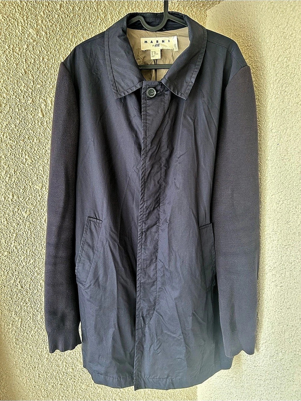 Marni x H&M Lightweight Trench Coat  Size Medium